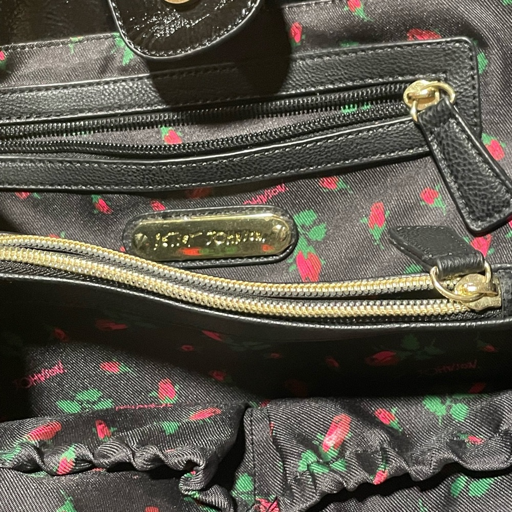 Betsey Johnson polkadot bow bag - Picture 5 of 6